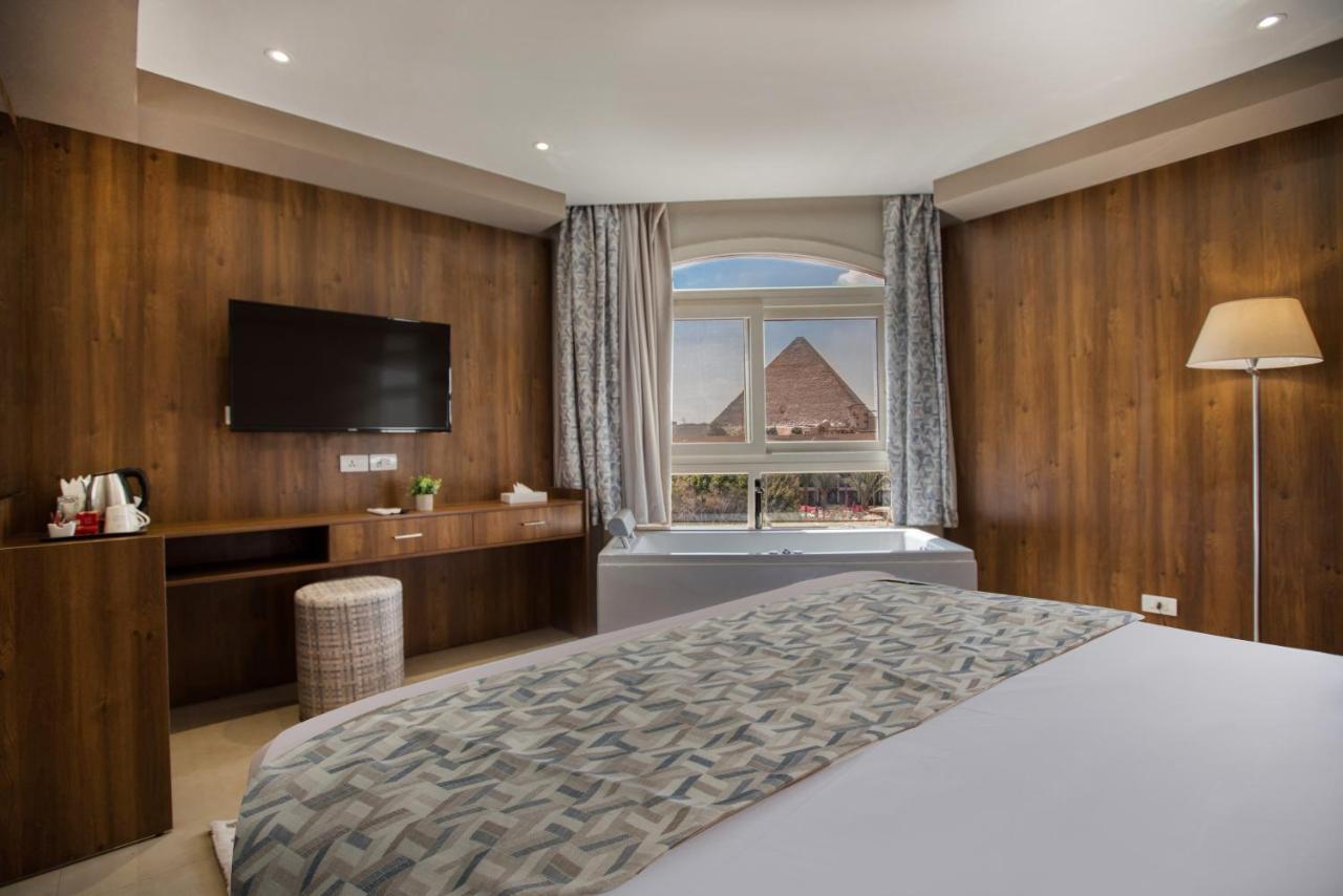 Nozol Pyramids Hotel And Spa Kafret el-Gabal Екстериор снимка