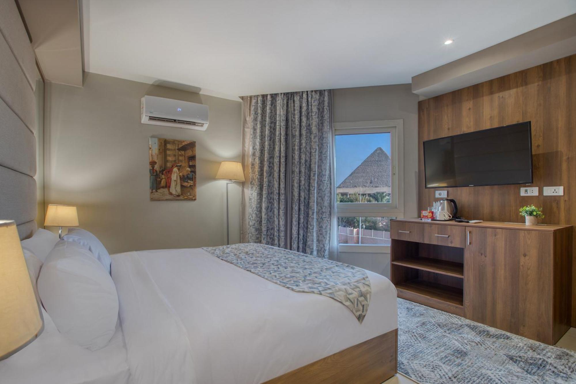 Nozol Pyramids Hotel And Spa Kafret el-Gabal Екстериор снимка
